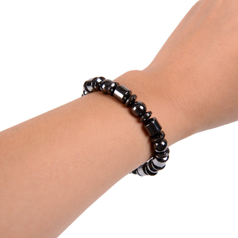Weight Loss Magnet Bracelets For Women Men Pentagram Stone Magnetic Therapy Bracelets Pain Relief Slimming Health Jewelry