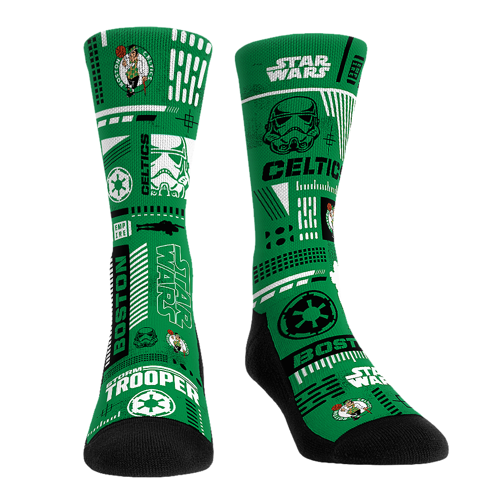 Boston Celtics - Star Wars  - Stormtrooper Pattern