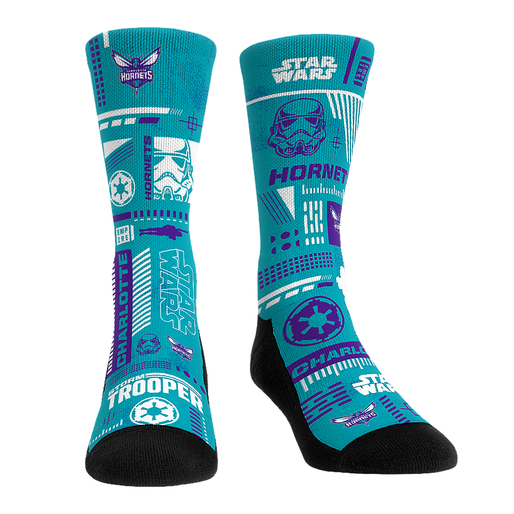 Charlotte Hornets - Star Wars  - Stormtrooper Pattern