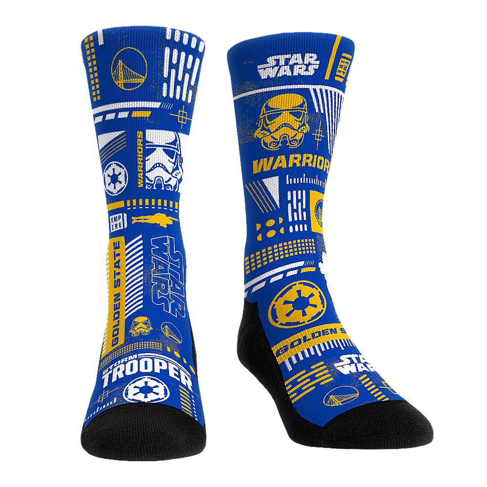 Golden State Warriors - Star Wars  - Stormtrooper Pattern