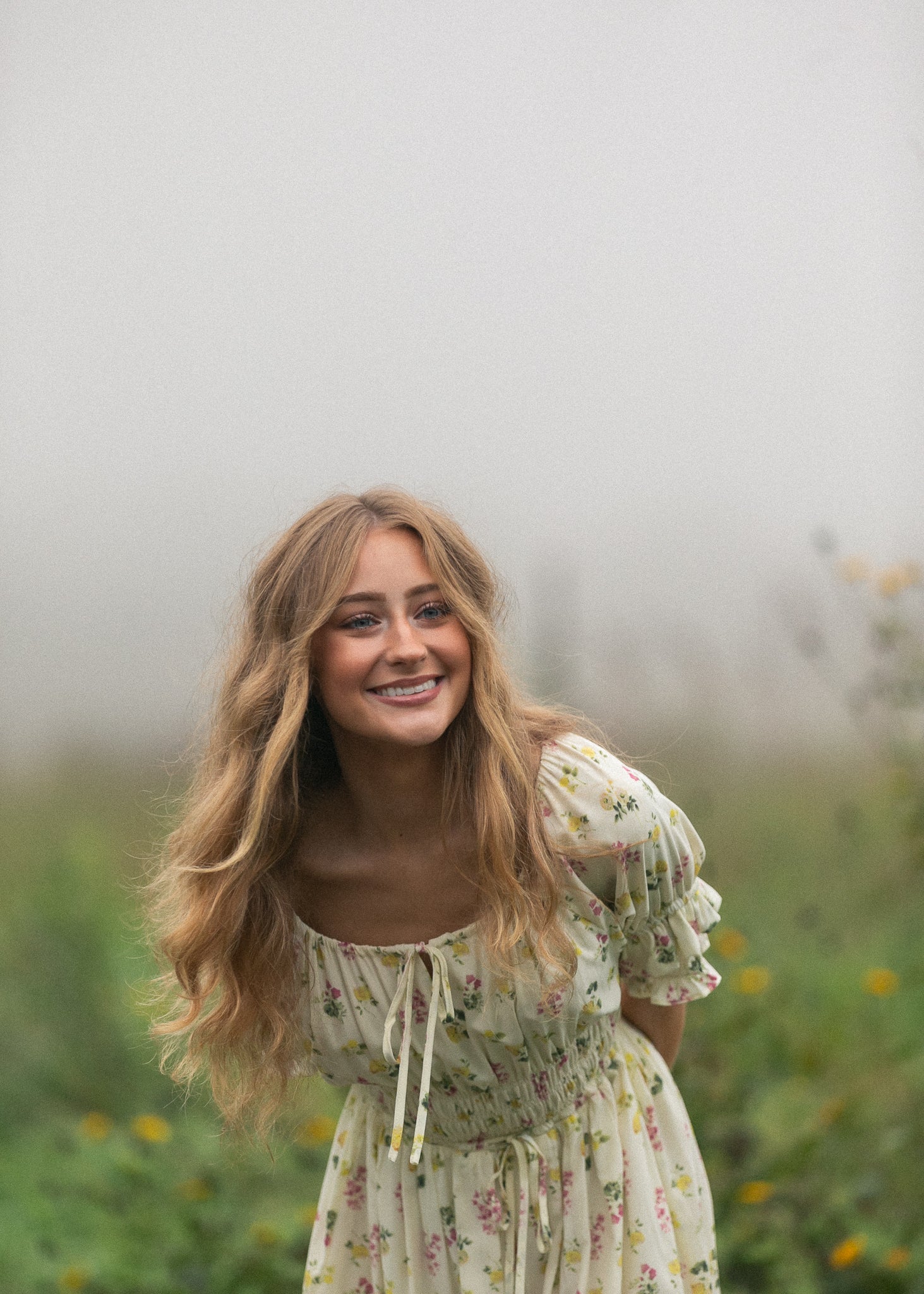 Celine Puff Sleeve Floral Maxi Dress